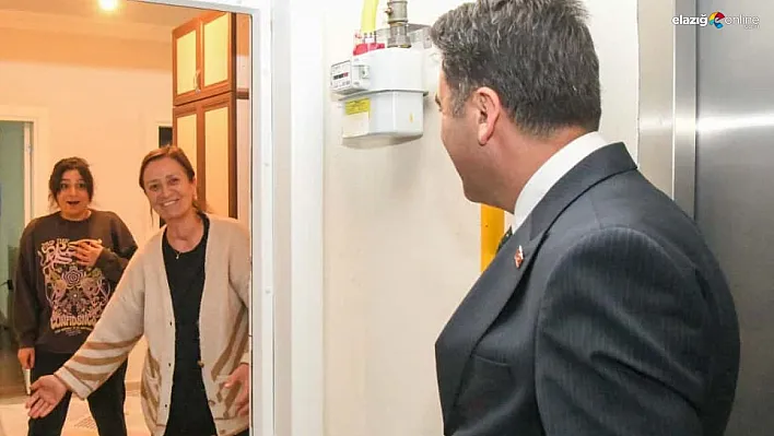 Valiyi sosyal medyadan davet etti, kapıda görünce büyük mutluluk yaşadı