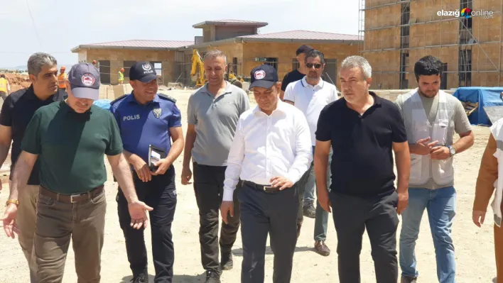 Vekil Erol Keleş: Elazığ için durmaksızın çalışıyoruz