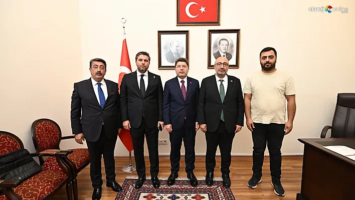 Vekil Nazırlı ve Açıkkapı, Elazığ'ın Yargı Altyapısı için Bakanlıkta!