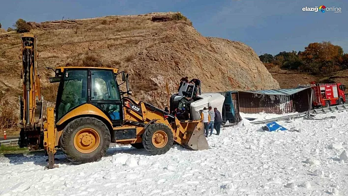 Ortalık bir anda beyaza büründü!