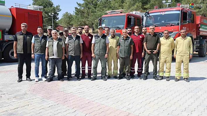 Elazığ Orman Bölge Müdürlüğünden Yangınla Mücadelede Rekor Başarı!