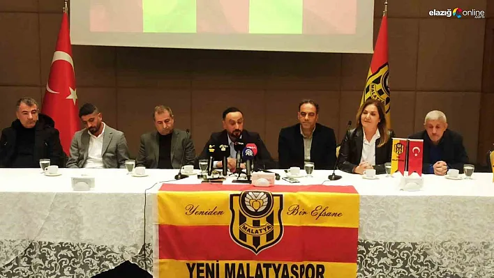 Yeni Malatyaspor Başkanı Altınok, 'Güncel borcumuz 20 milyon dolar'