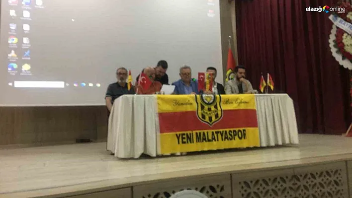 Yeni Malatyaspor'da başkanlığa Aydın İşkur seçildi
