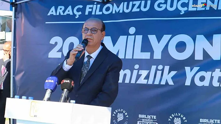Yeşilyurt Belediyesi temizlik araç filosunu güçlendirdi