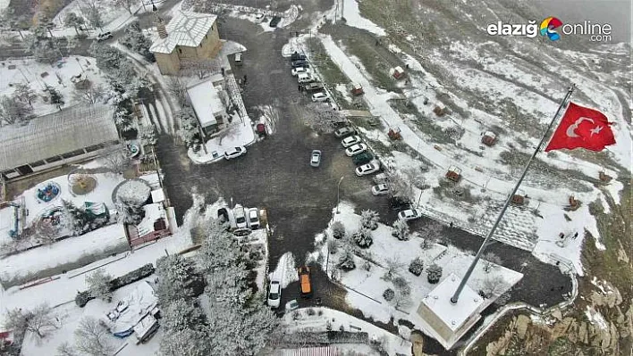 Harput beyaza büründü