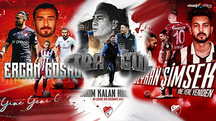 'Yine, Yeni, Yeniden' Elazığspor'da Fırat Gül ve Kaptanlarla Devam!