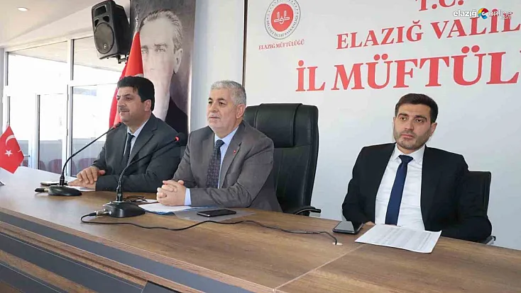 Elazığ'da Kur’an kurslarının eğitim performansı mercek altına aldı