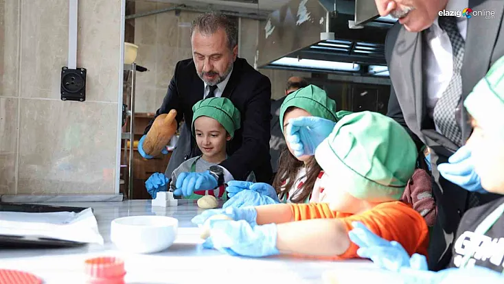 Elazığ’da Çocuklar Yaparak Öğreniyor!