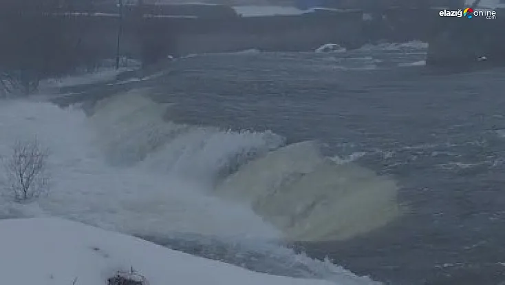 Elazığ’da yağmur bereket getirdi: Kalecik Deresi’nin sesi ilçeyi sardı