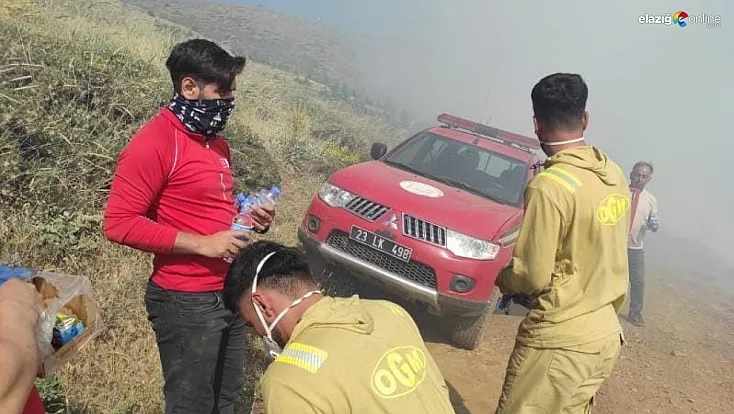 Elazığ Sivrice’de Örtü Yangını Yeniden Alevlendi: Bölge Seferber Oldu!