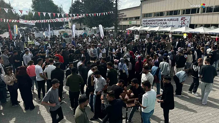 Fırat Üniversitesi’nin 50. Yıl Festivali Renkli Etkinliklerle Sona Erdi!