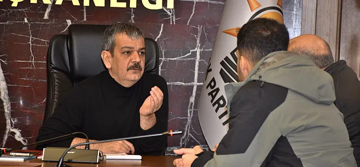 Prof. Dr. Erol Keleş'ten İl Başkanlığı'nda halk günü: Talepler masaya yatırıldı!