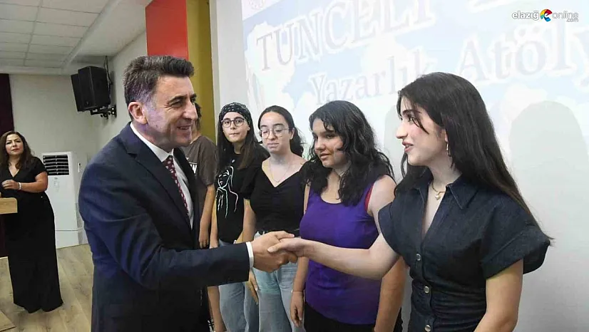 'Tunceli Yazıyor' Projesi kapanış programı düzenlendi