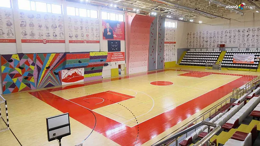 15 Temmuz Spor Salonu'nda bakım onarım çalışmaları sona erdi