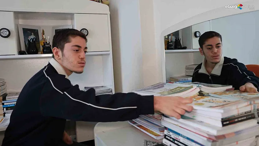 Elazığlı Ahmet Emre'nin 'biyonik' hayali: Uzuvlarını kaybetti ama azmini asla!