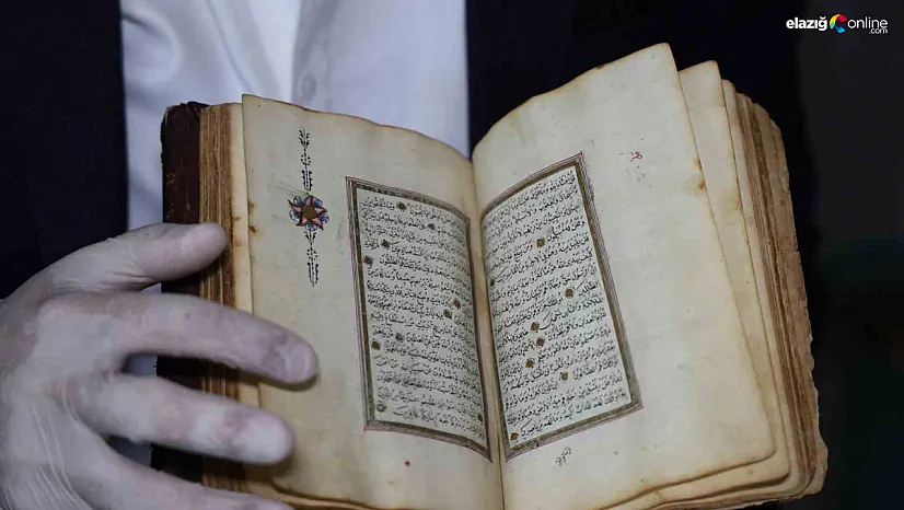 Altın Tezhipli 200 Yıllık El Yazması Kur'an-ı Kerim Cumhurbaşkanı'na Hediye Edilecek!