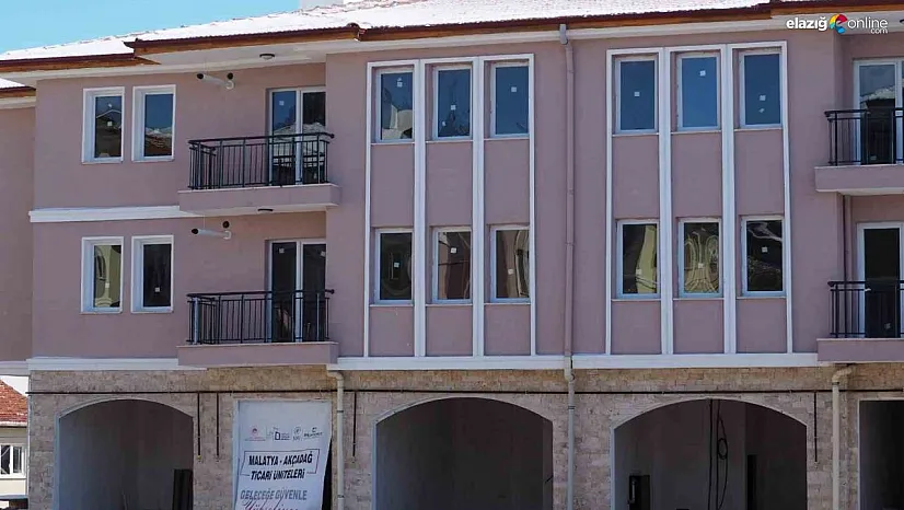 Akçadağ Çarşısı'nda teslimatlar başlıyor