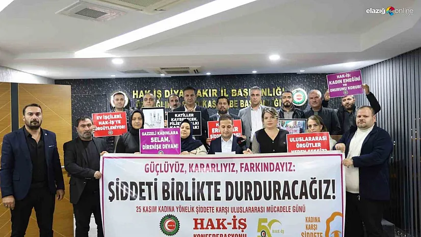 HAK-İŞ'ten 25 Kasım Mesajı: 'Kadına Yönelik Şiddete Karşı 50 Yıllık Kararlı Duruş!'
