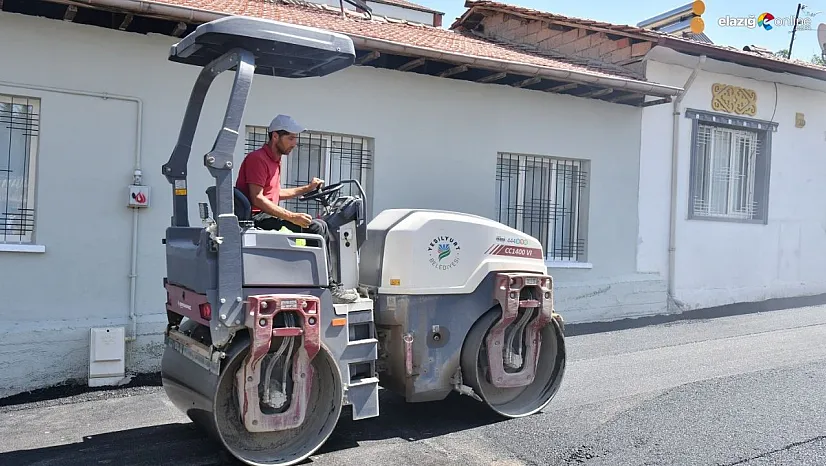 Aşağıbağlar Mahallesi'nde yol konforu artıyor