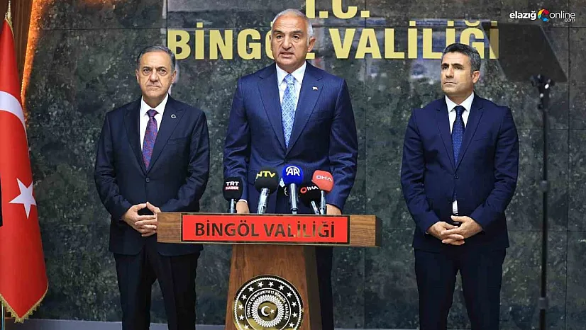 Bakan Ersoy: 'Bingöl İçin Kaybedecek Bir Dakikamız Yok!'