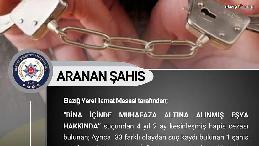 Bingöl'de aranan 3 şüpheli yakalandı