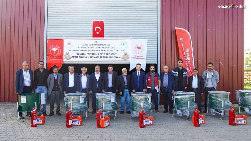 Bingöl'de ceviz yetiştiriciliğinde yeni bir dönem başladı