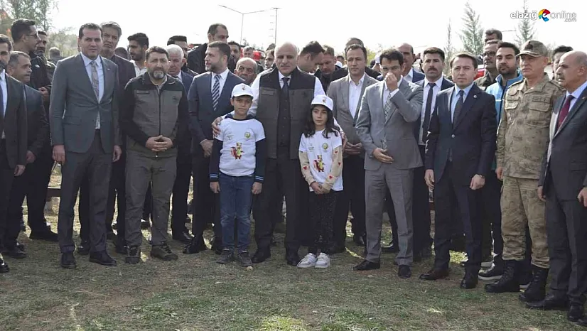 Dicle Gençlik Kampında toplu fidan dikimi