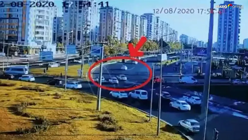 Diyarbakır'da trafik kuralı ihlalleri kameralara böyle yansıdı