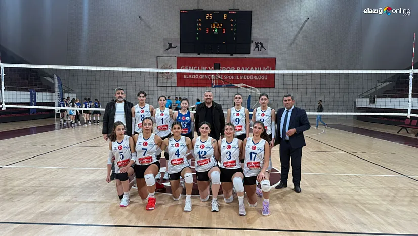 Elazığ Belediyespor Kadın Voleybol Takımı liderliğini perçinledi