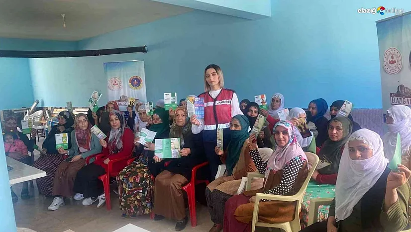 Elazığ jandarması bilgilendirmeye devam ediyor