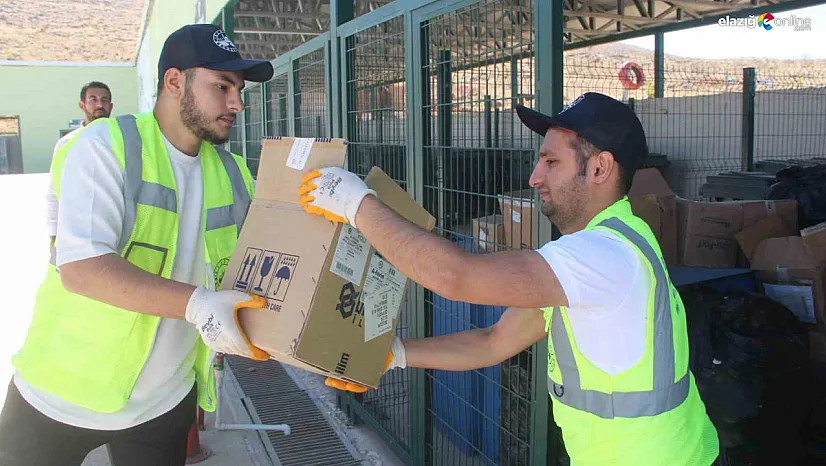 Elazığ Belediyesinden geri dönüşüme dev katkı!