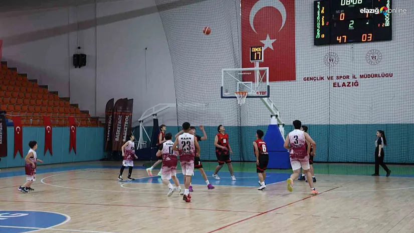 120 Sporcunun Katıldığı Elazığ U-16 Basketbol Ligi Sona Erdi!