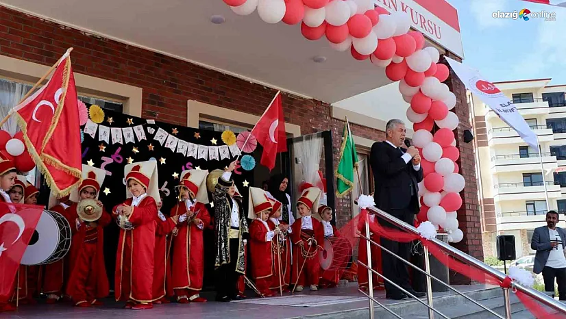 Elazığ'da Bed-i Besmele Coşkusu: Minik Hafızlar Kur'an-ı Kerim Tilavetiyle Göz Doldurdu!