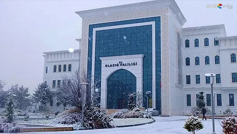 Valilik son dakika duyurdu: Elazığ genelinde eğitime kar engeli