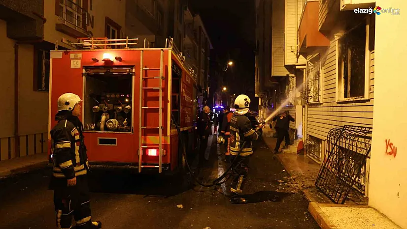 Elazığ'da yangın: 2 kişi hastanelik oldu