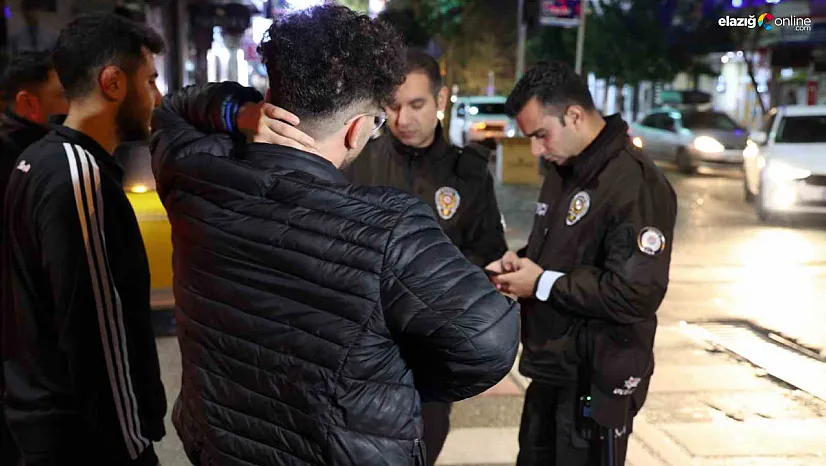 Elazığ'da huzur mesaisi: Bir haftada 213 gözaltı, 13 tutuklama!