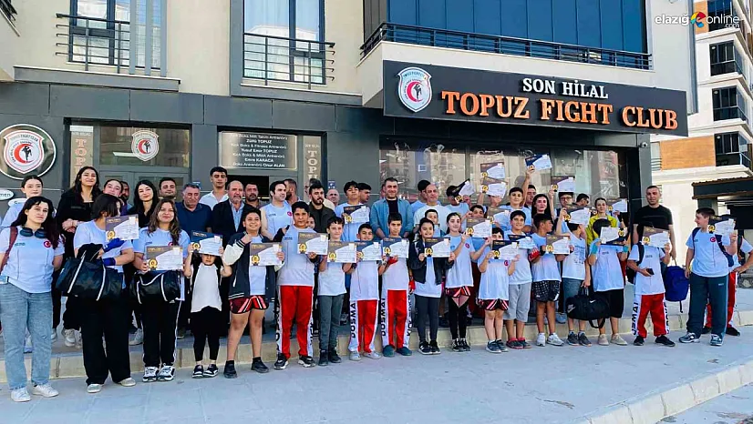 Elazığ Kick Boks Kuşak Sınavlarında Tüm Sporcular Yeni Kuşaklarına Kavuştu!