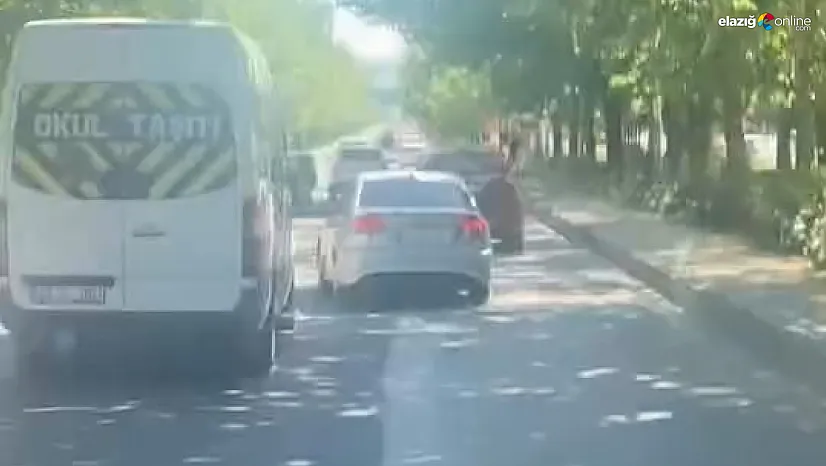 Elazığ'da Yürekleri Ağza Getiren Anlar! Makas Atarak İlerledi, Kayıplara Karıştı!