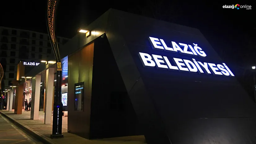 Elazığ'da modern yolcu otobüs durağı hayata geçti