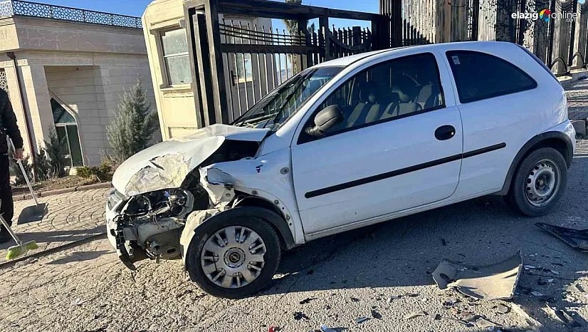 Elazığ'da iki aracın çarpıştığı kazada bir kişi yaralandı