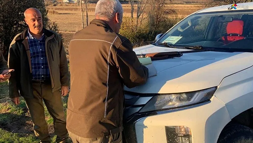 Yasa dışı avlanan 1 kişiye idari işlem
