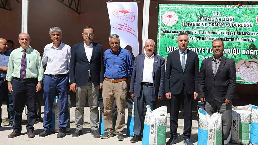Elazığ'da Çiftçiye Dev Destek: Yüzde 75 Hibeli Fasulye Tohumu Dağıtımı Başladı!