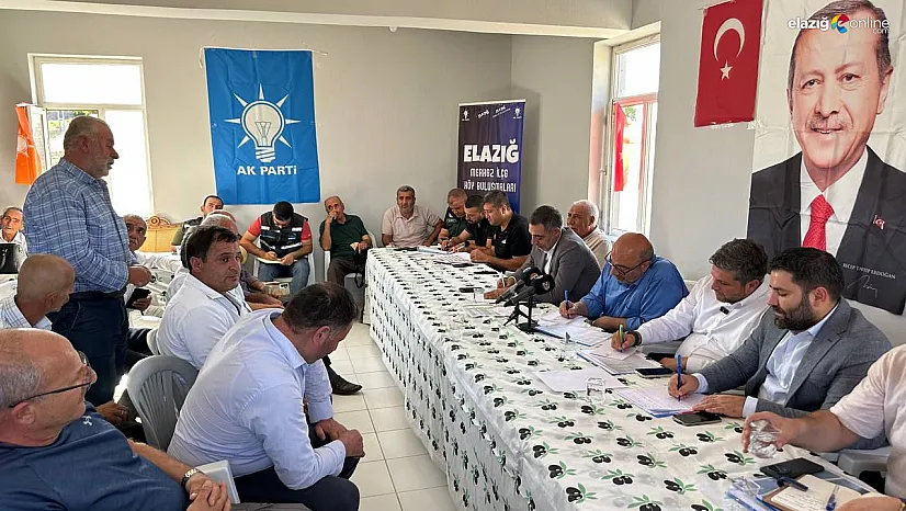 Elazığ Gümüşbağlar'da AK Parti Zirvesi: Yatırım ve Hizmetler Masada!