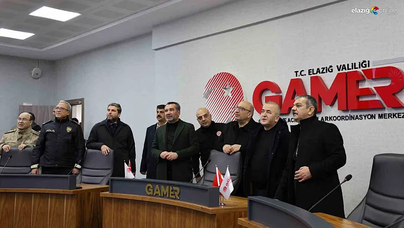 Sokakta güvenlik masada koordinasyon: Elazığ yeni yıla hazır girdi