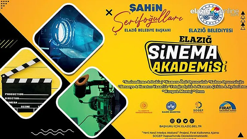 'Elazığ Sinema Akademisi' yeni yüzlerini arıyor
