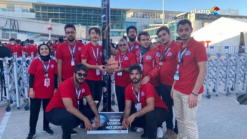 Elazığ takımından Teknofest'te önemli başarı
