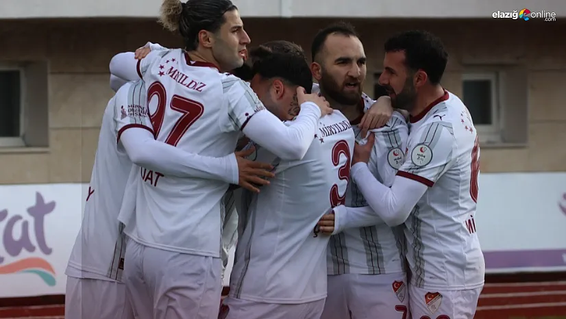 Gol makinesine dönüşen Elazığspor, Türkiye'nin zirvesinde!