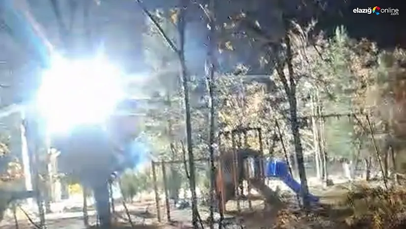 Elektrik hattı patladı