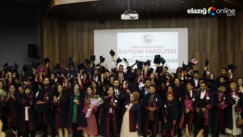 Fırat Üniversitesi İletişim Fakültesi mezuniyet töreni gerçekleştirildi