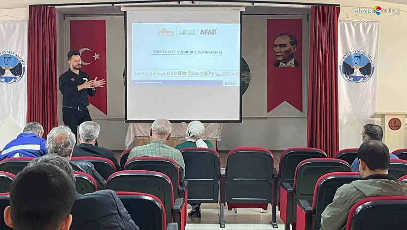 Keban'da Afetlere Karşı Hazırlık Kapasitesi Artırılıyor!